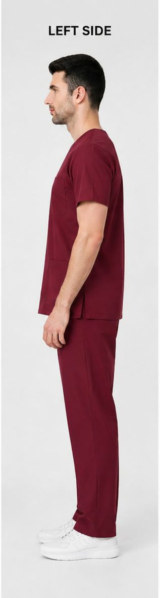 heal wear blood red scrub II unisex