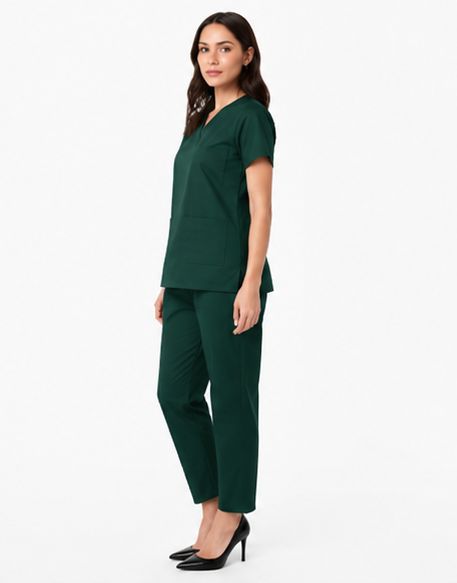 heal wear bottle green female scrub || premium quality